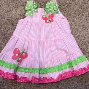Rare Editions seersucker summer dress